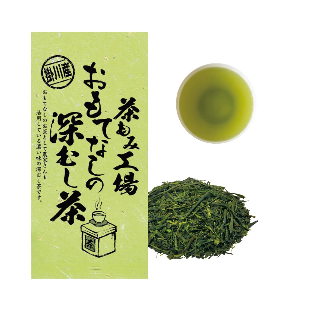 農家の深蒸し茶 100g | 茶の庭オンラインショップ