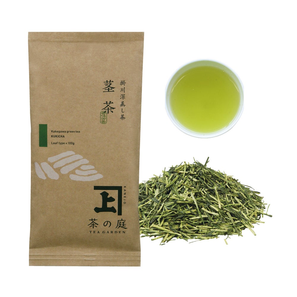 かねじょう 茶の庭 静岡・掛川茶 茎茶 100g