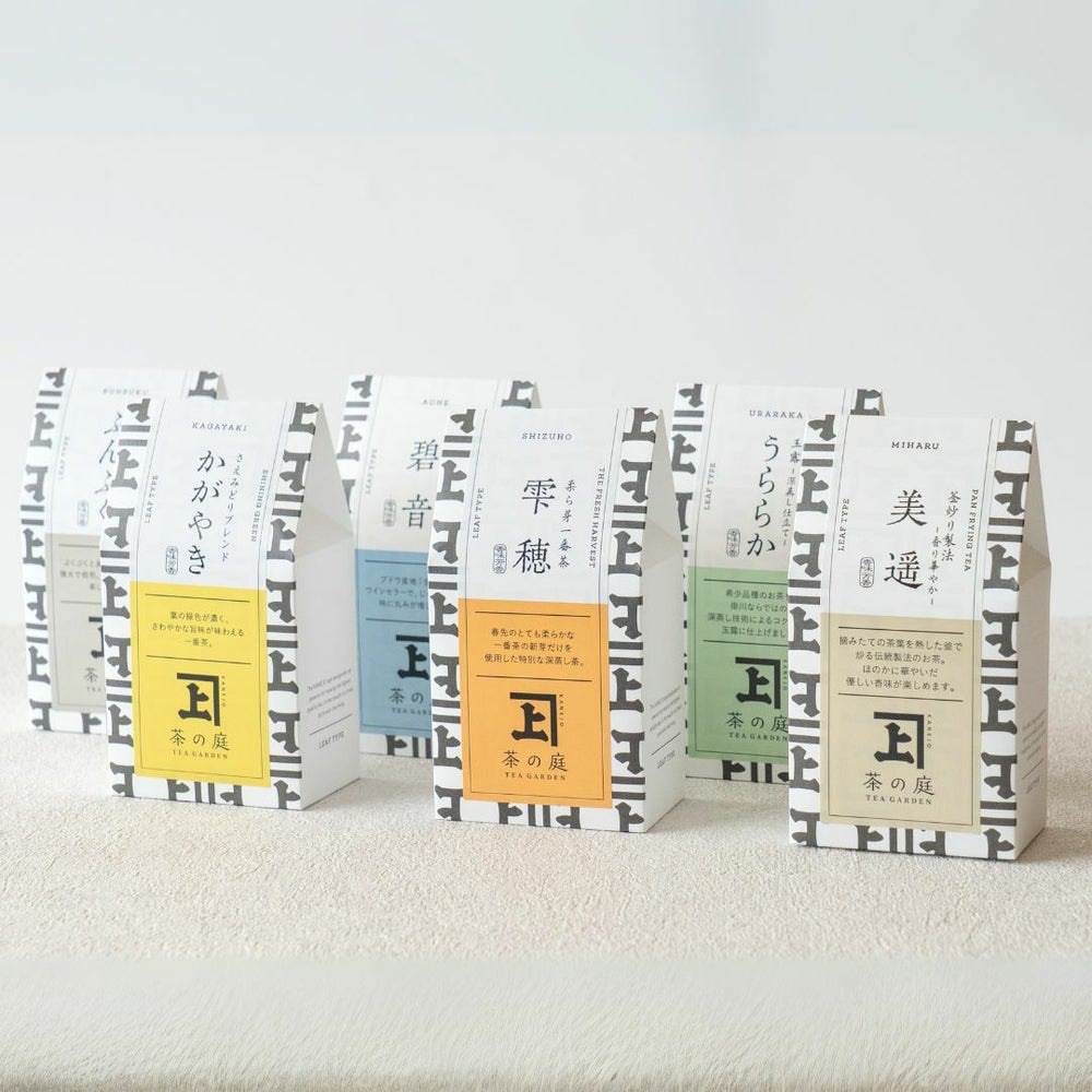 かねじょう 茶の庭 柔ら芽一番茶 雫穂 40g