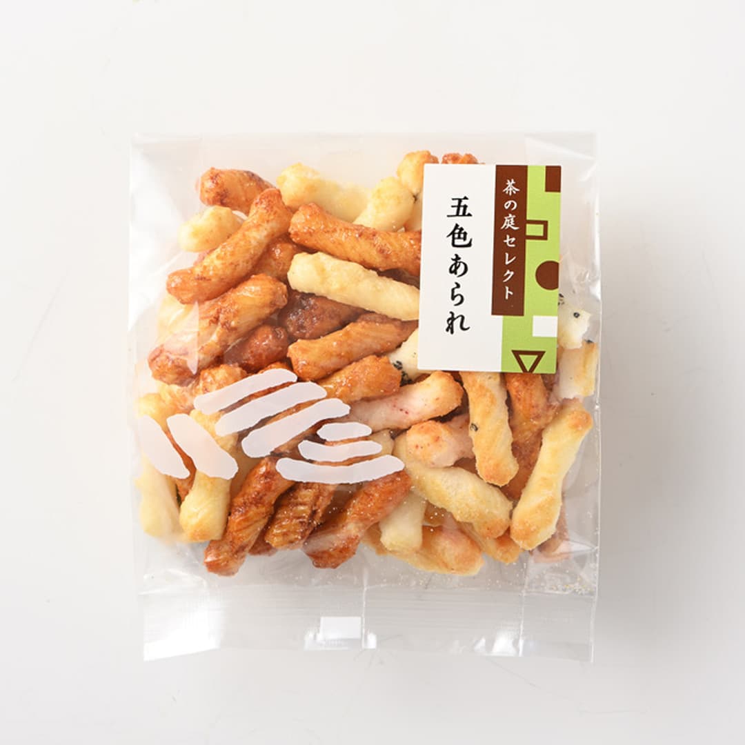 五色あられ 40g | 茶の庭オンラインショップ