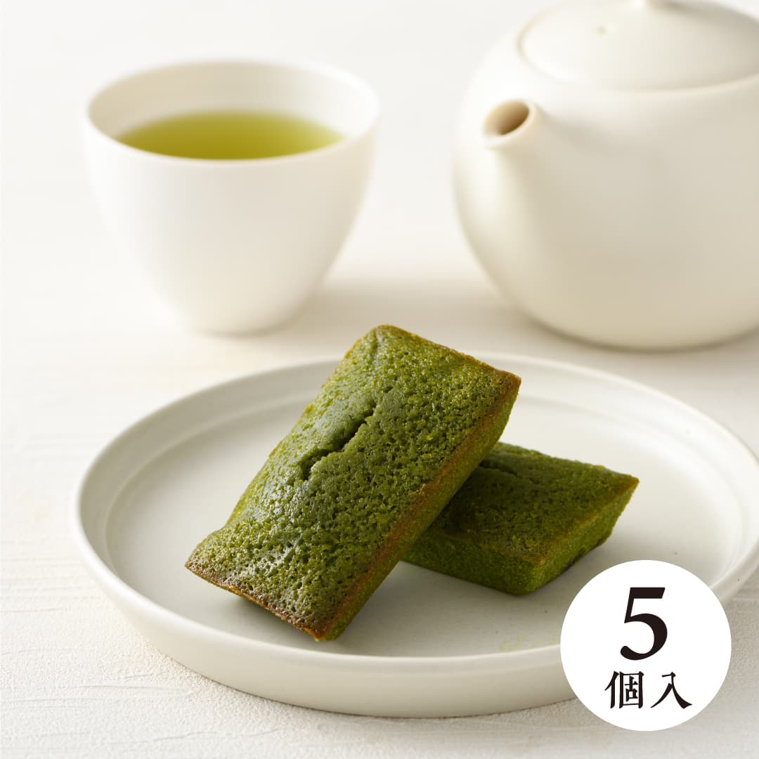 箱入り】抹茶フィナンシェ 5個入 | 茶の庭オンラインショップ