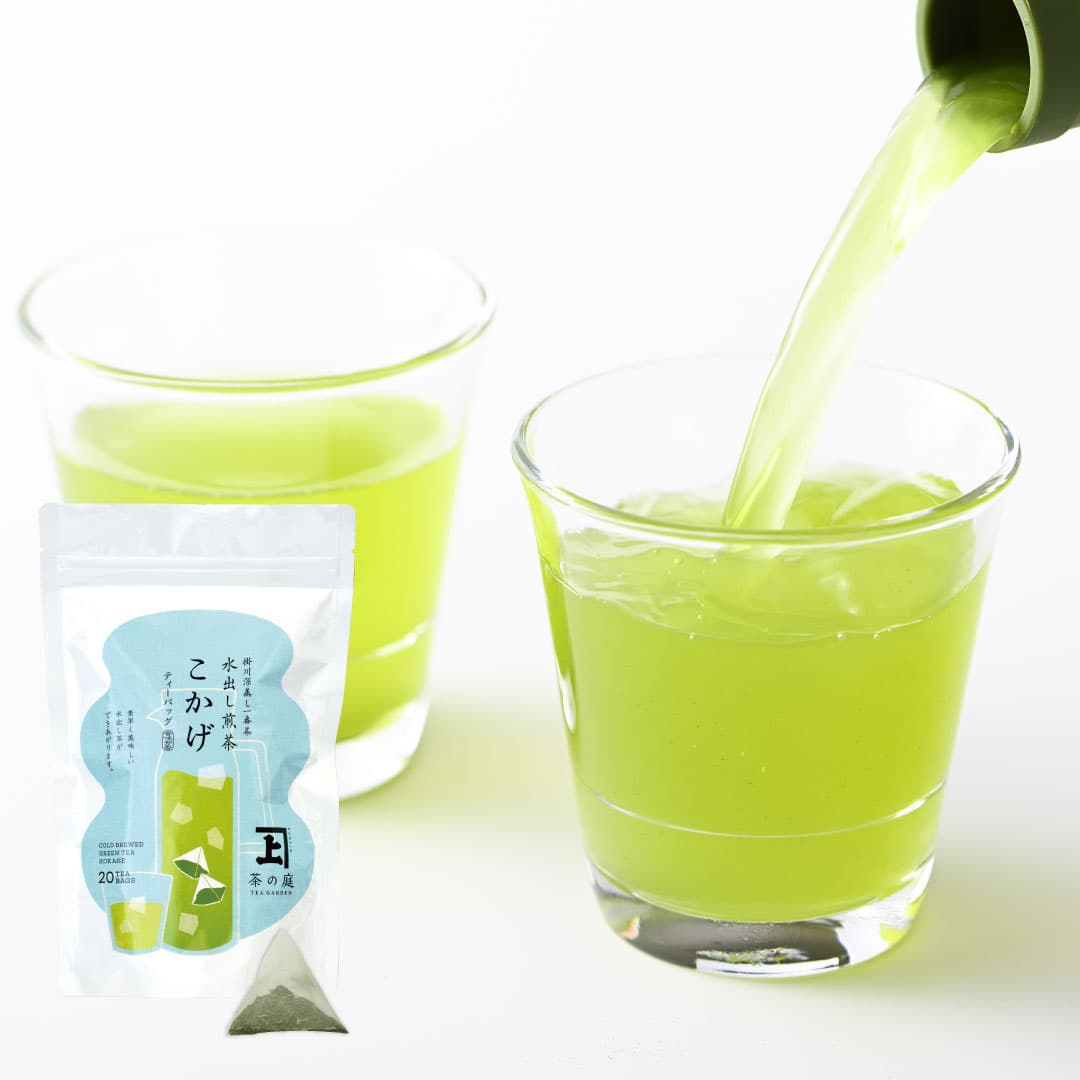 静岡・掛川深蒸し茶】水出し煎茶 こかげ ティーバッグ20個入り | 茶の