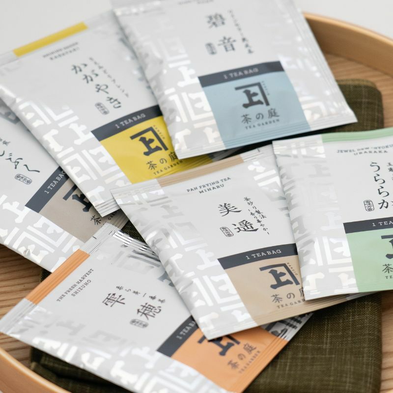 さえみどり かがやき 一煎茶パック（ティーバッグ/1回分） | 茶の庭
