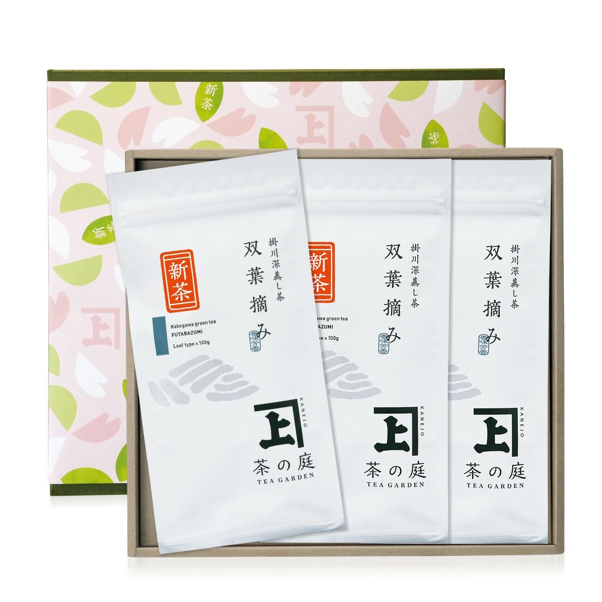 【2026新茶】双葉摘み100g袋×3本