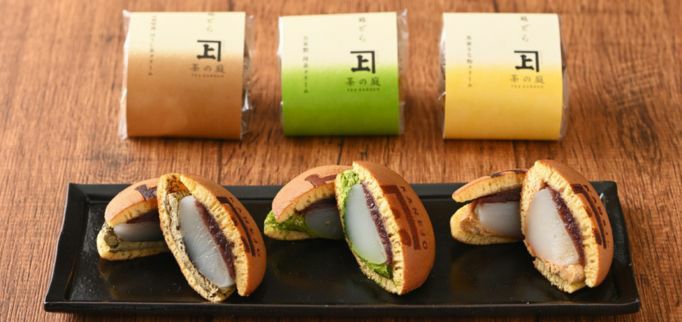 葛どら 食べ比べ 4個（抹茶クリーム2個、ほうじ茶クリーム1個、黒蜜きな粉クリーム1個）