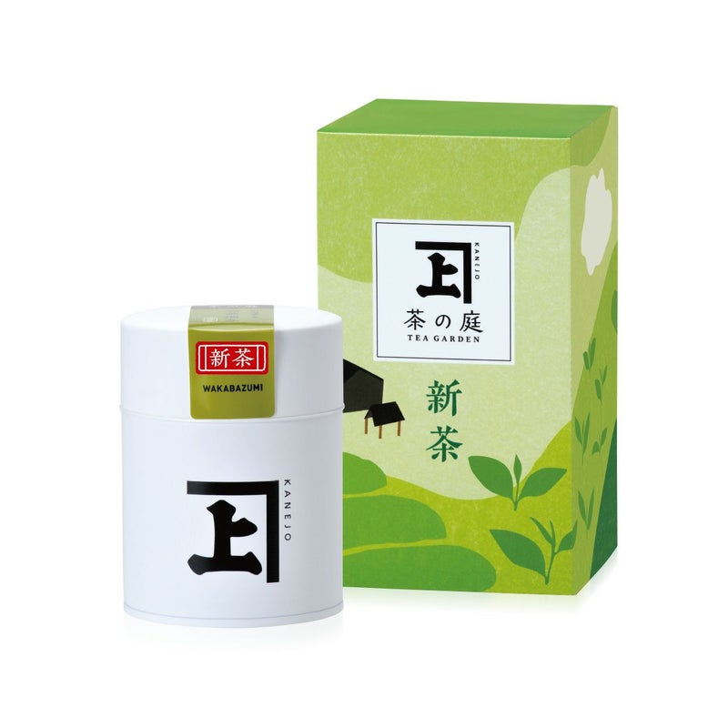 【2026新茶】【化粧箱入り】若葉摘み100g缶×1本