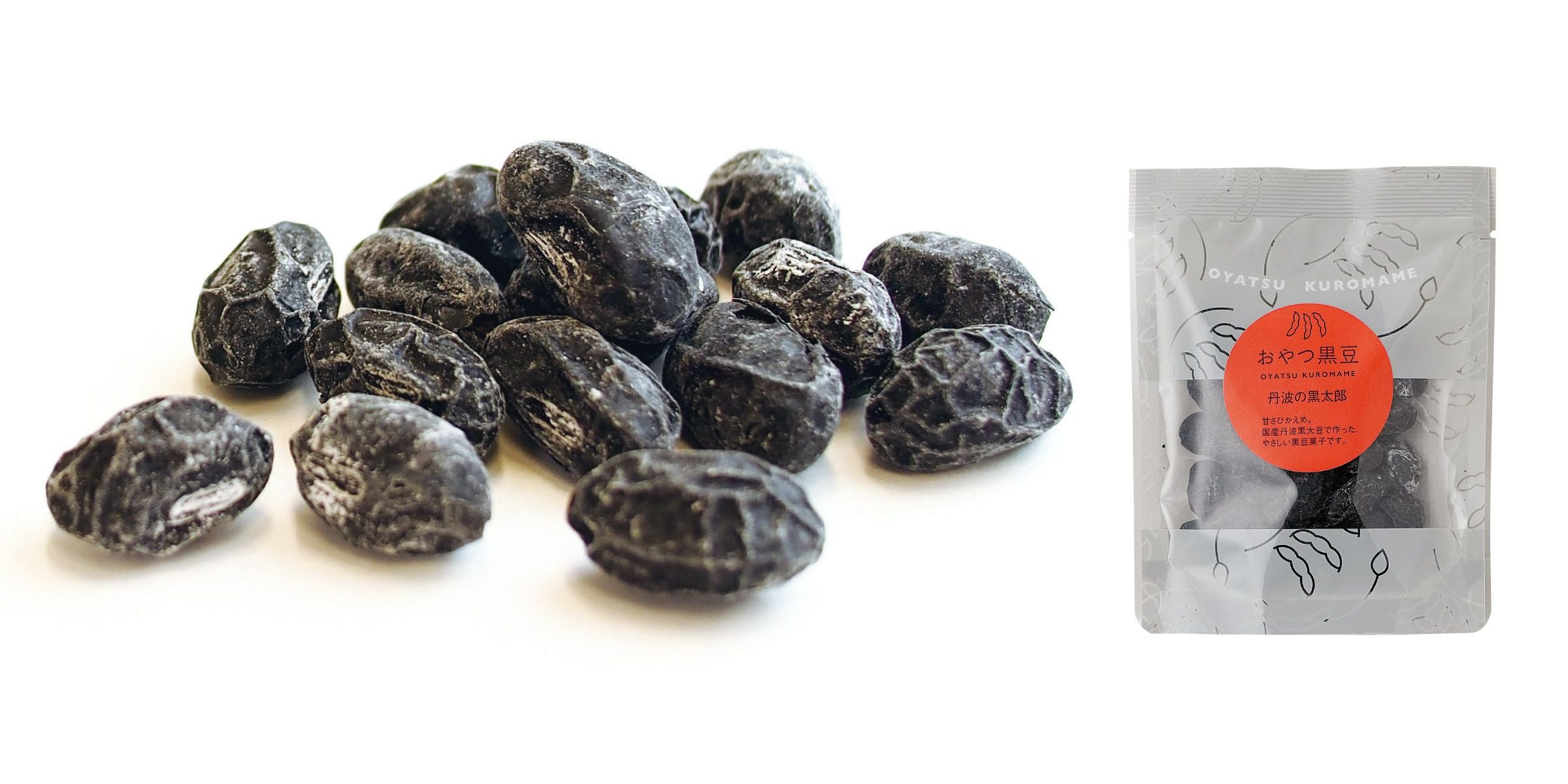 おやつ黒豆 丹波の黒太郎 50g | 茶の庭オンラインショップ