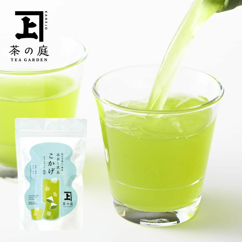 【静岡・掛川深蒸し茶】水出し茶ティーバッグ飲み比べ詰合せ 化粧箱入り