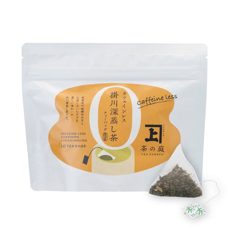 カフェインレス掛川深蒸し茶ティーバッグ 3g×10個入