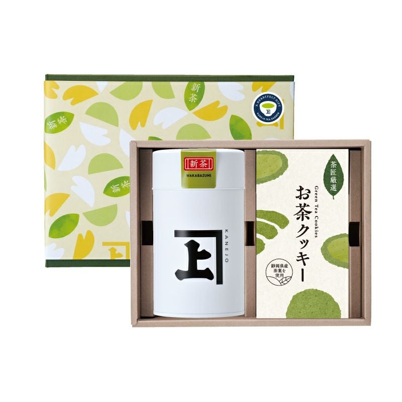 【2026新茶】新茶200g缶とお茶クッキー詰合せ