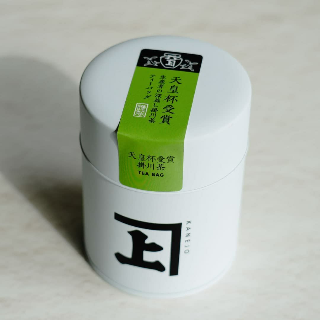 天皇杯受賞 掛川茶ティーバッグ缶3g×10個入 | 茶の庭オンラインショップ