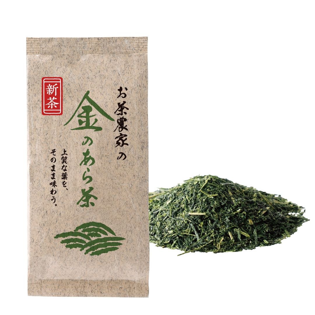 2026新茶】金のあら茶 155g | 茶の庭オンラインショップ
